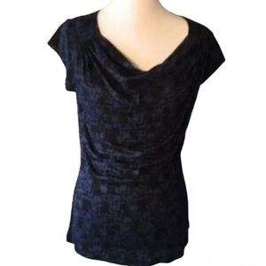 Banana Republic Women’s Waterfall Neck Blouse size M